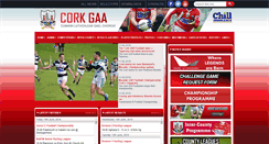Desktop Screenshot of gaacork.ie