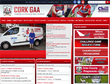 Tablet Screenshot of gaacork.ie